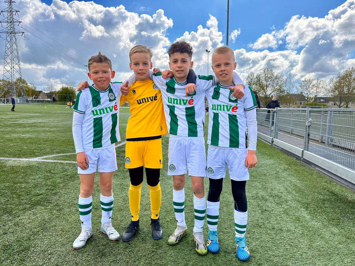 4 Jeugdspelers maken de overstap naar FC Groningen