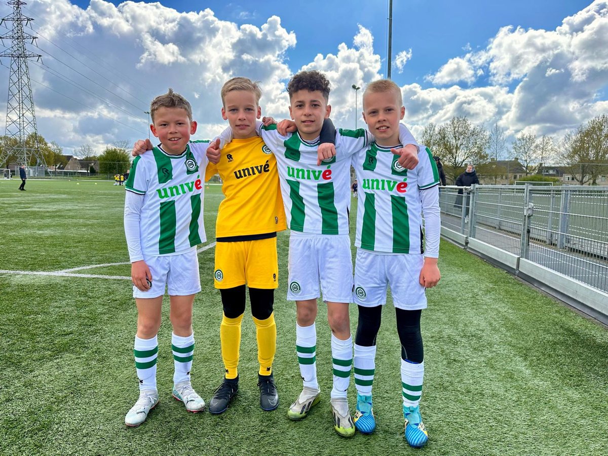 4 Jeugdspelers maken de overstap naar FC Groningen